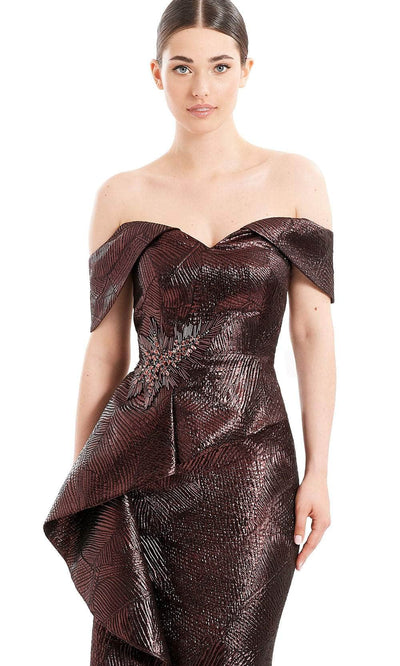 Alexander By Daymor 1653F22 - Sweetheart Ruffle Draped Evening Gown Special Occasion Dress