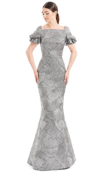 Alexander By Daymor 1655F22 - Pleated Sleeves Evening Gown Special Occasion Dress