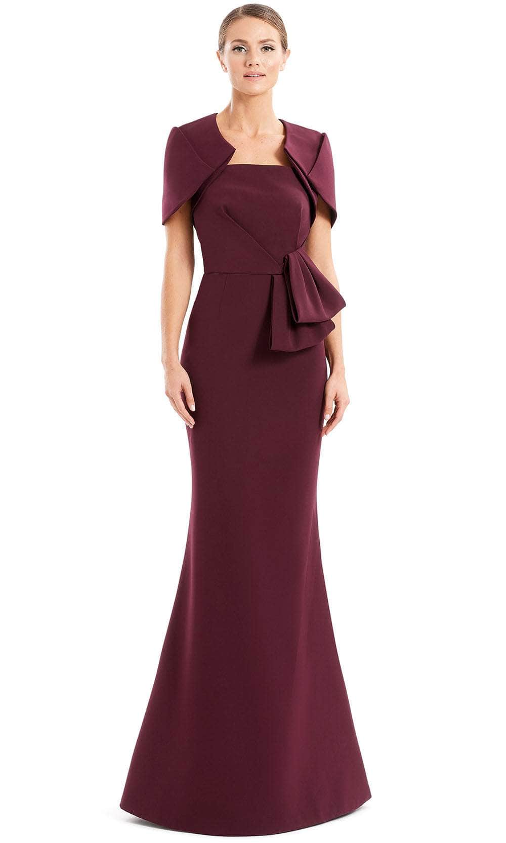 Alexander By Daymor 1656F22 - Strapless Peplum Formal Gown With Jacket Special Occasion Dress