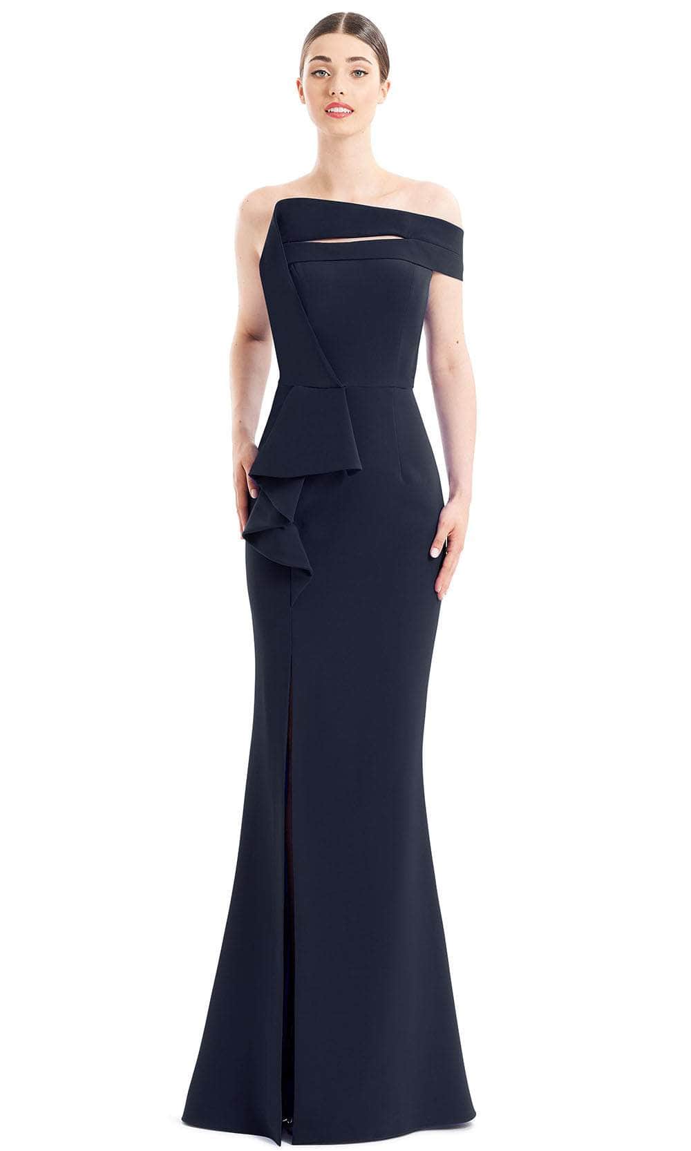Alexander By Daymor 1660F22 - Draped Off-Shoulder Formal Gown Special Occasion Dress