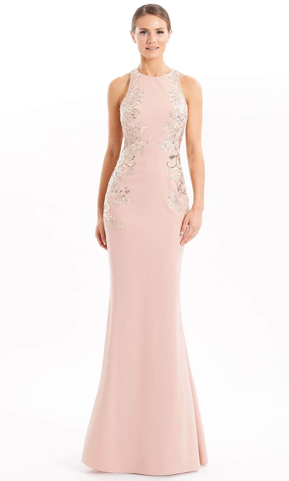 Alexander By Daymor 1665F22 - Illusion Back Evening Gown Special Occasion Dress 4 / Buff