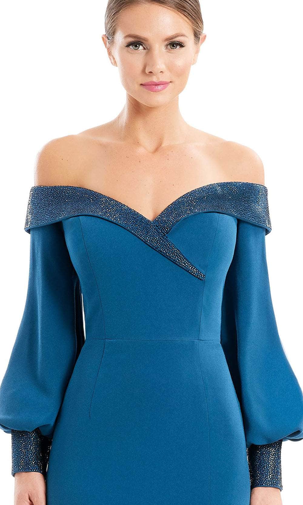 Alexander By Daymor 1675F22 - Off-Shoulder Long Formal Gown Special Occasion Dress