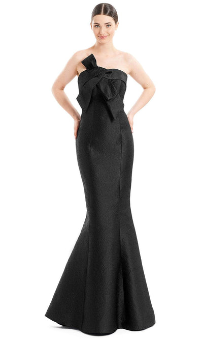 Alexander By Daymor 1677F22 - Bow Accent Mermaid Evening Gown Special Occasion Dress