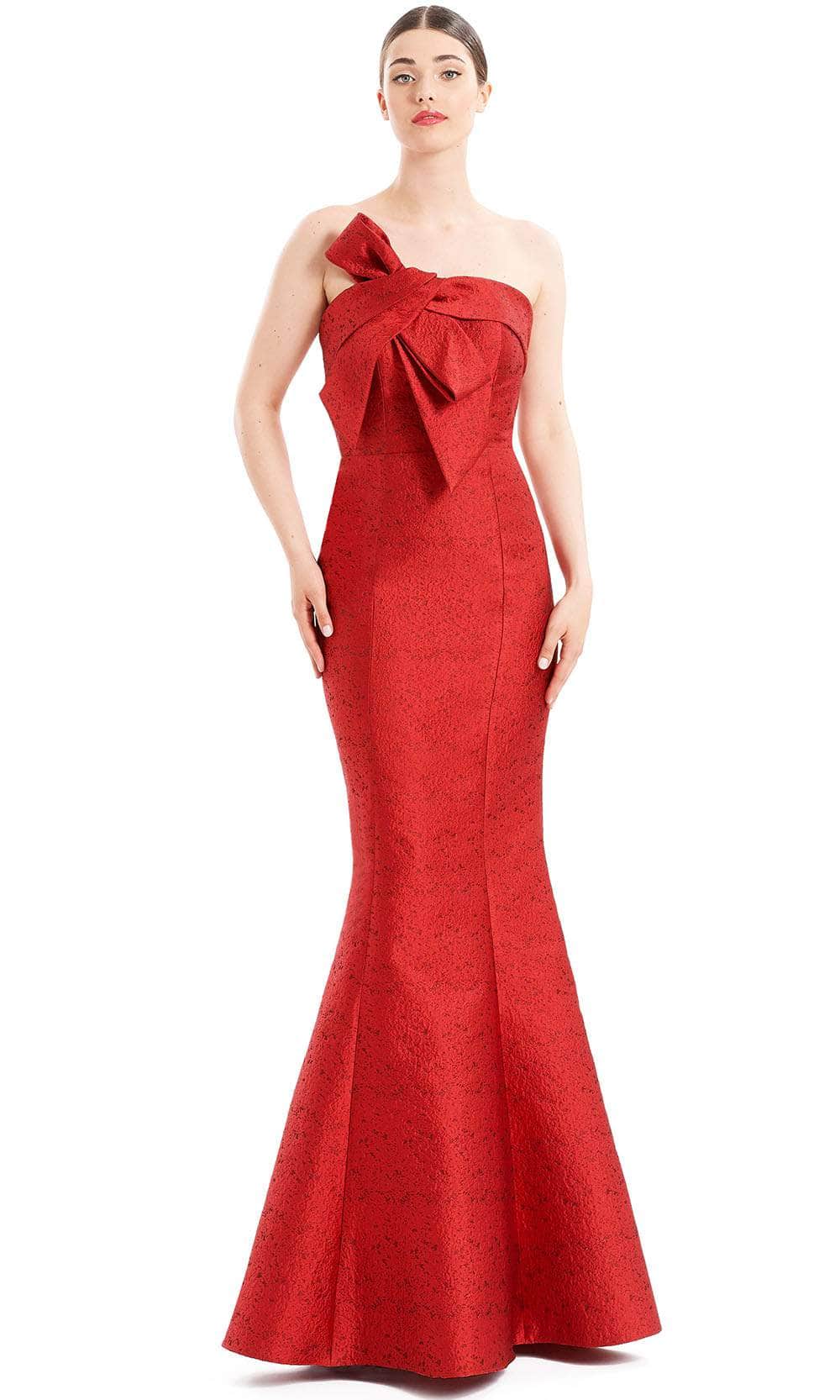 Alexander By Daymor 1677F22 - Bow Accent Mermaid Evening Gown Special Occasion Dress