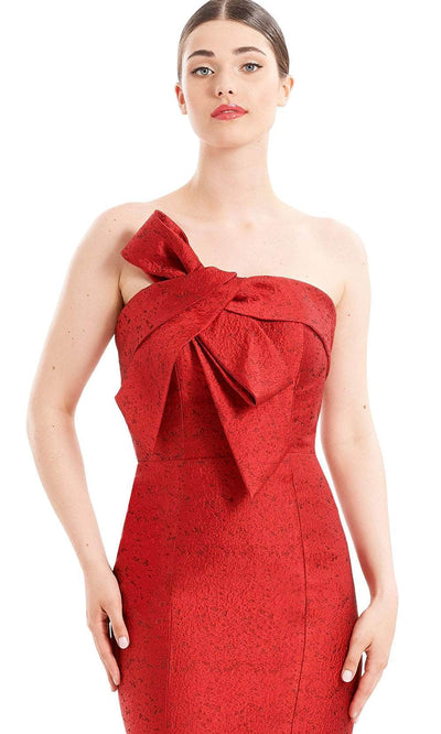 Alexander By Daymor 1677F22 - Bow Accent Mermaid Evening Gown Special Occasion Dress