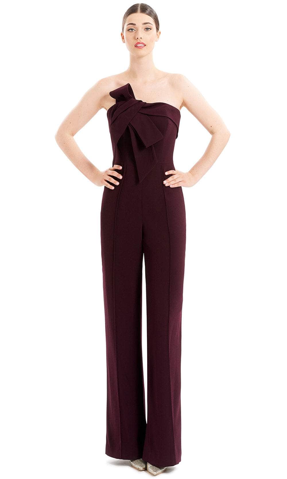 Alexander By Daymor 1678F22 - Strapless Bow Accent Formal Jumpsuit Special Occasion Dress