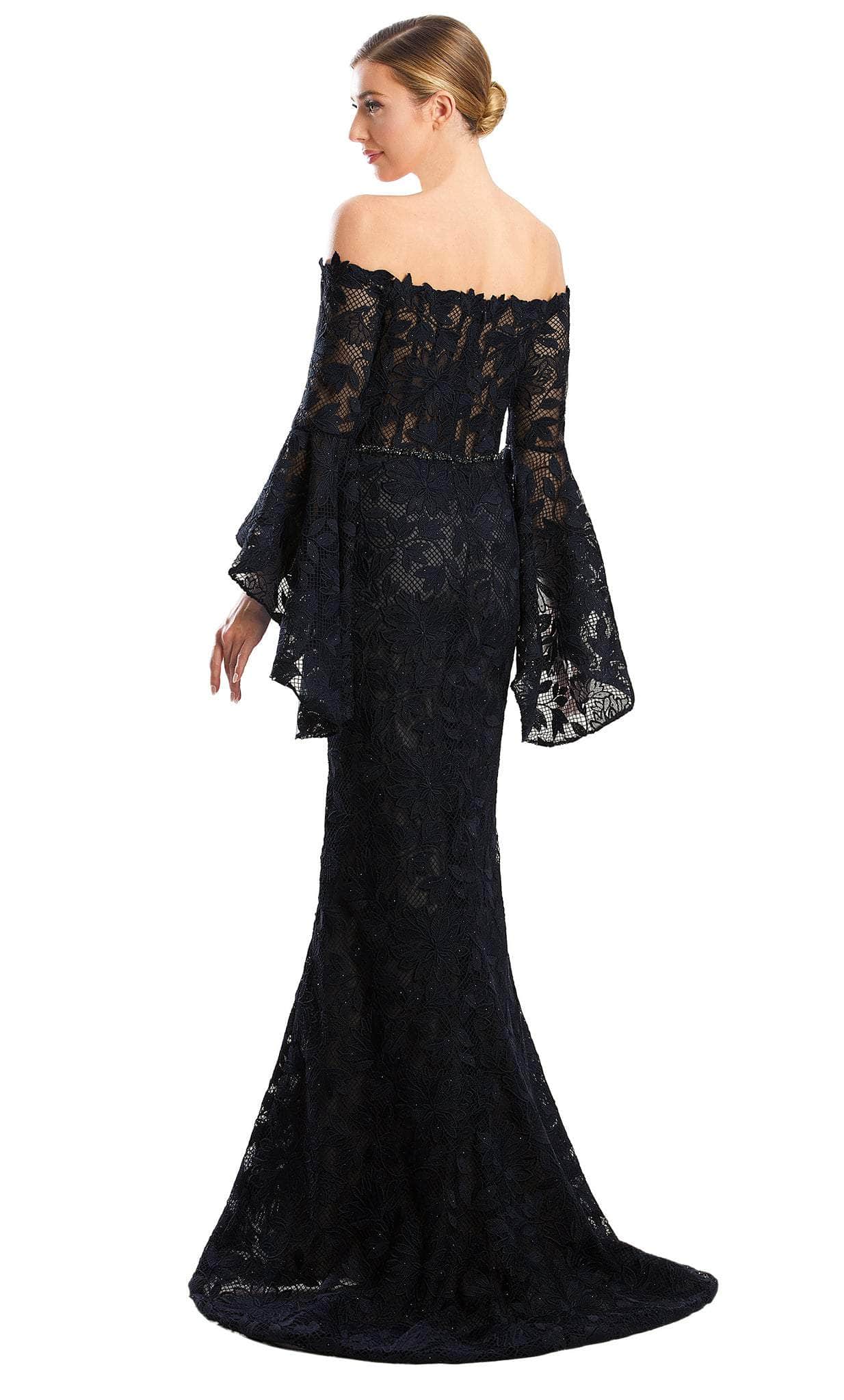 Alexander by Daymor 1769S23 - Lace Off-Shoulder Evening Dress Evening Dresses