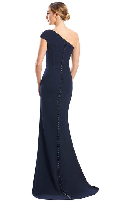 Alexander by Daymor 1781S23 - Asymmetrical Neck Minimalist Evening Gown Evening Dresses