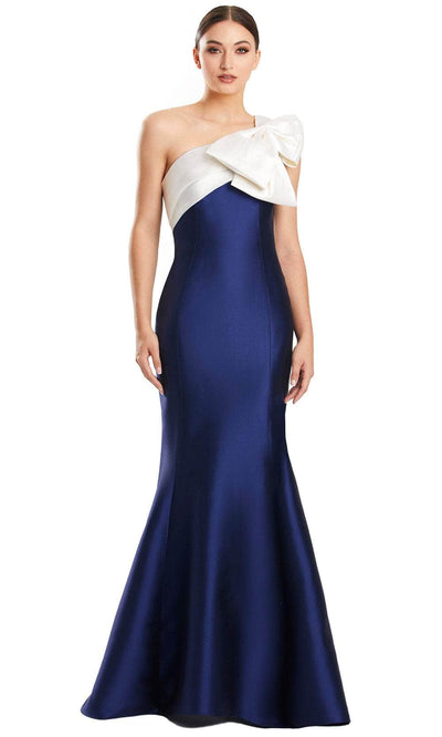 Alexander by Daymor 1850F23 -One-Shoulder Mermaid Evening Gown Special Occasion Dresses