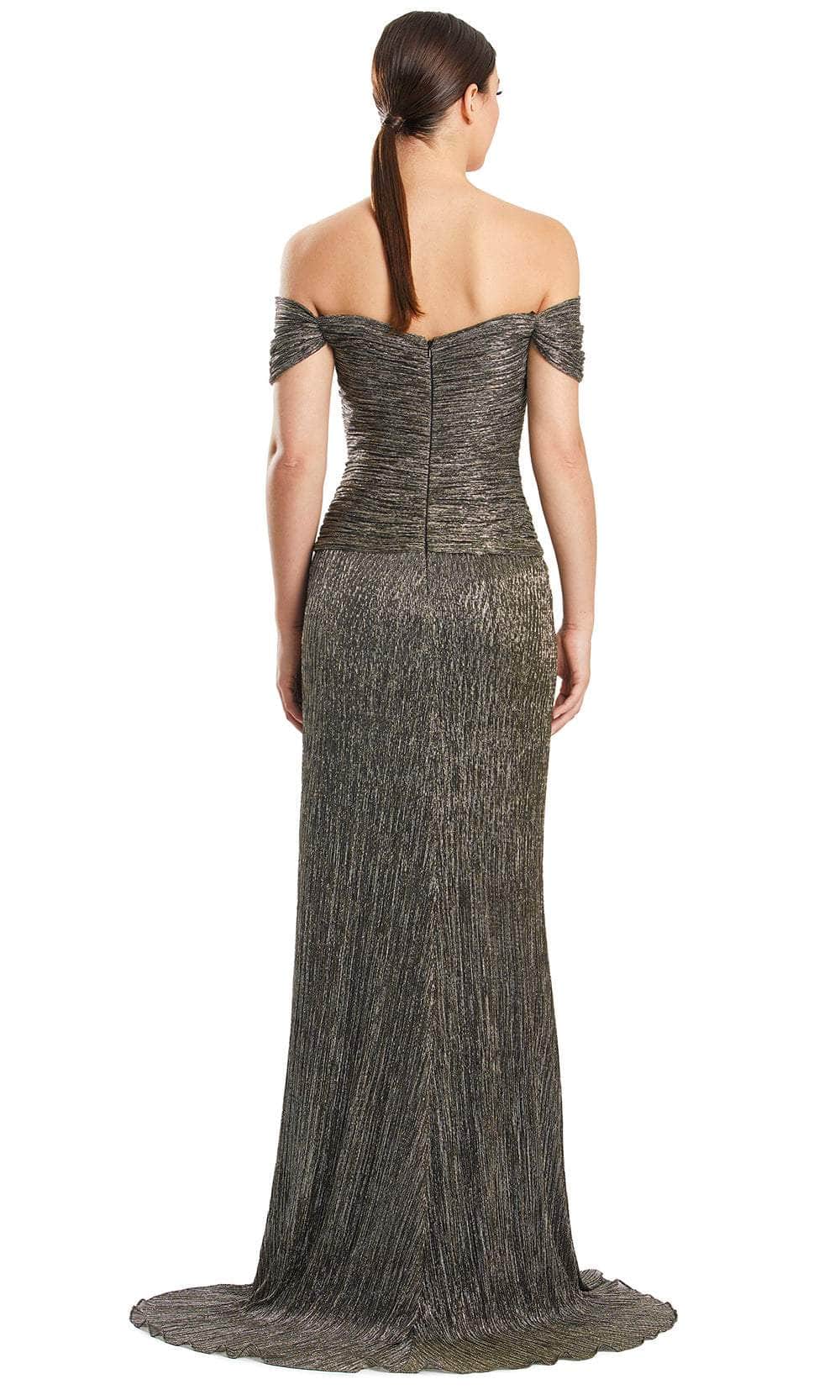 Alexander by Daymor 1858F23 - Off-Shoulder Ruched Prom Dress Special Occasion Dress