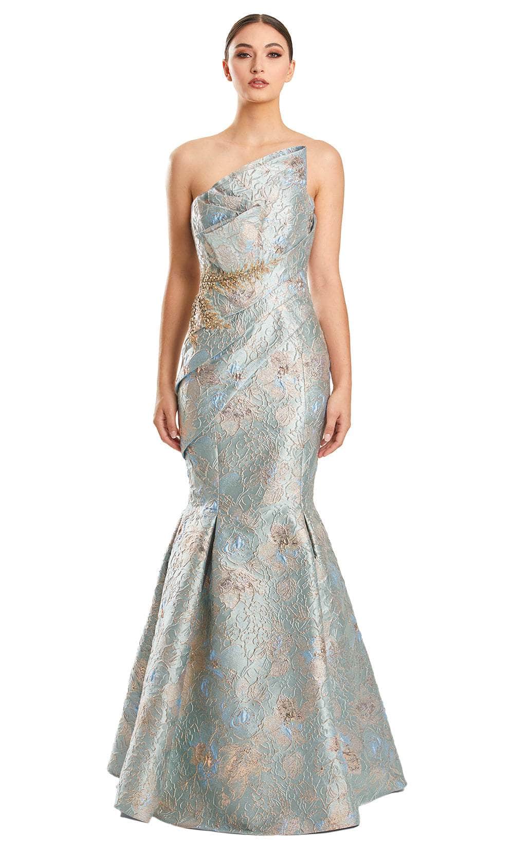 Alexander by Daymor 1865F23 - Strapless Mermaid Evening Gown Special Occasion Dress