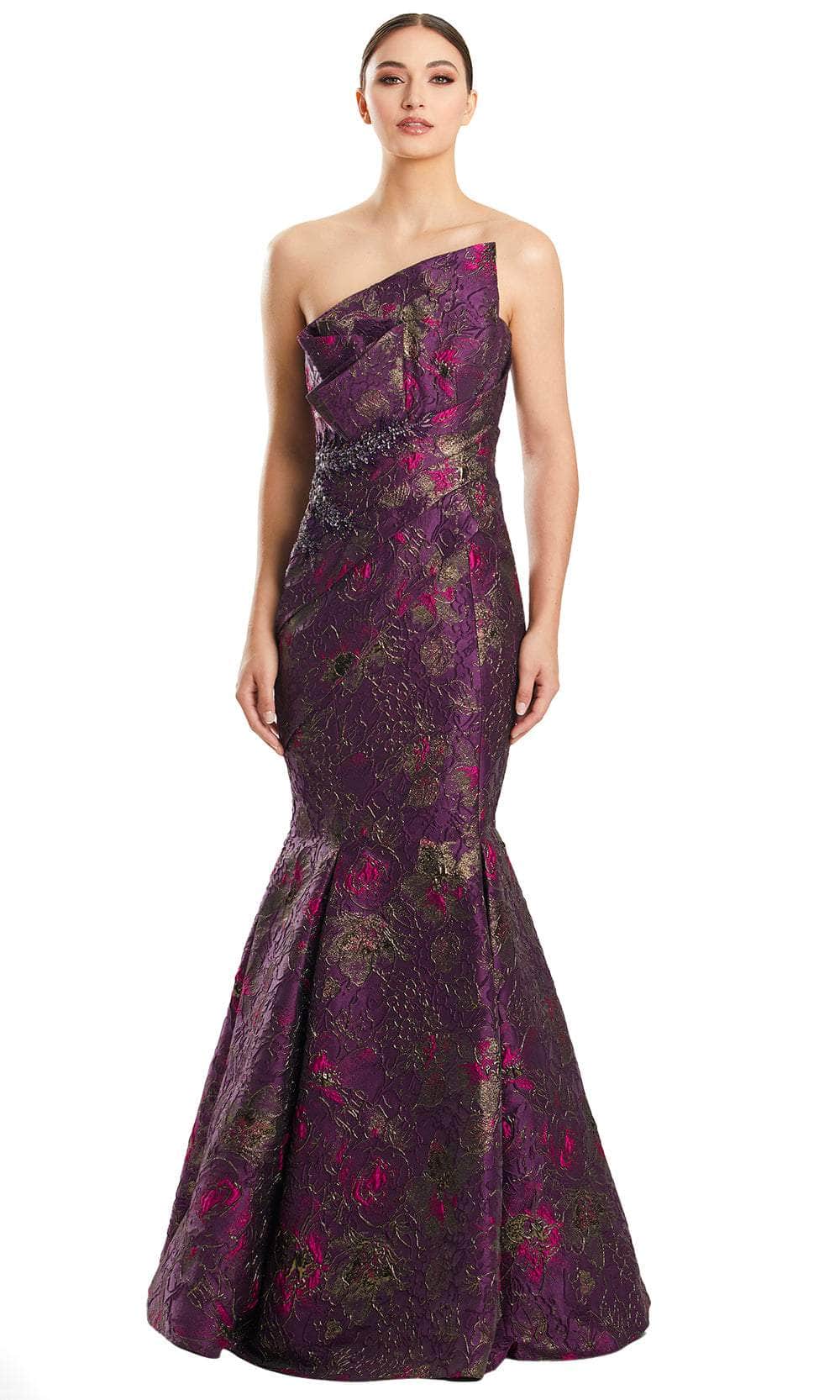 Alexander by Daymor 1865F23 - Strapless Mermaid Evening Gown Special Occasion Dress