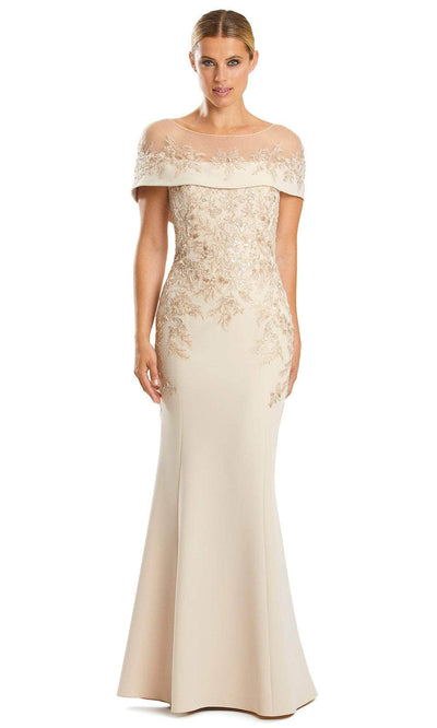 Alexander by Daymor 1866F23 - Embroidered Illusion Mother of the Bride Dress Special Occasion Dress