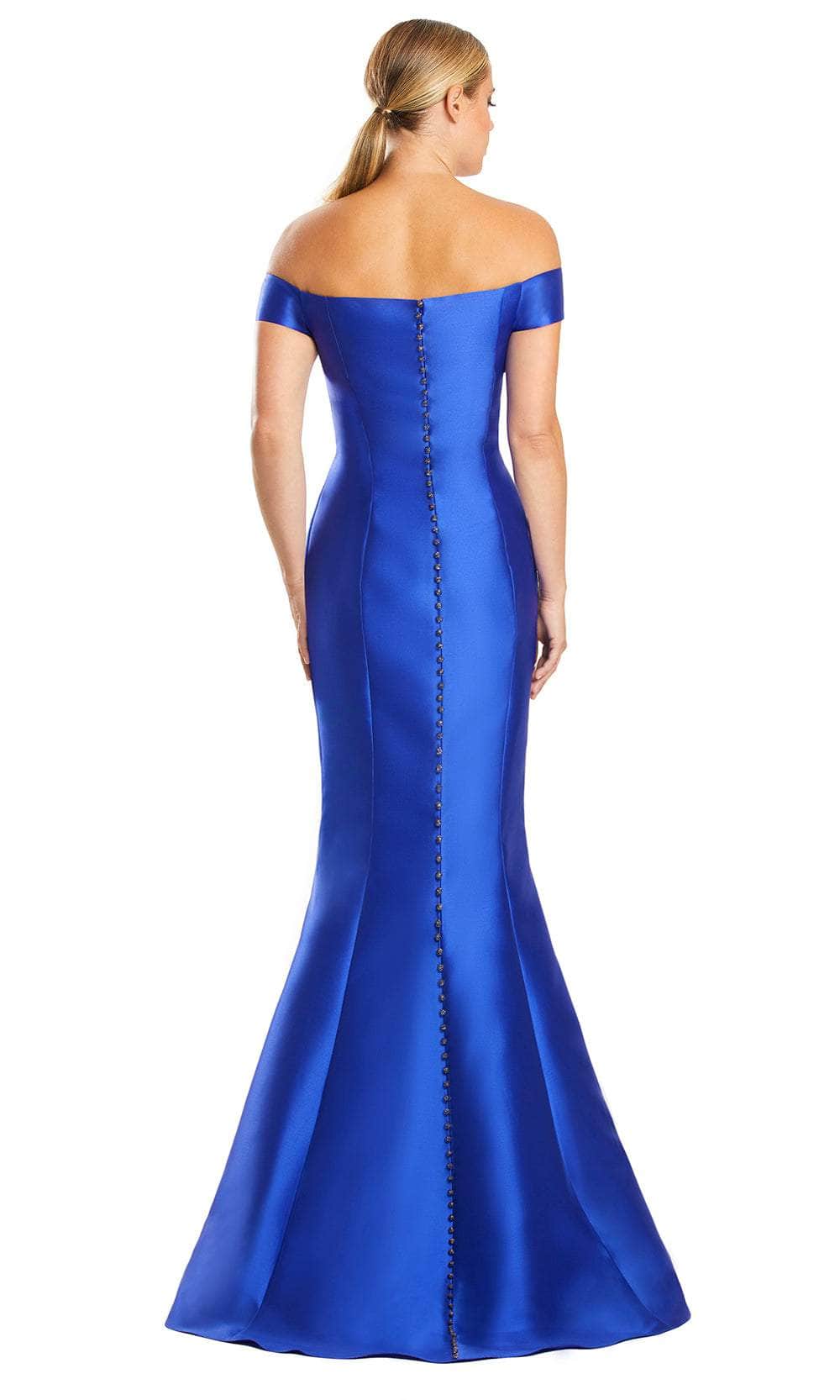 Alexander by Daymor 1873F23 - Off Shoulder Ruffled Evening Gown Special Occasion Dress