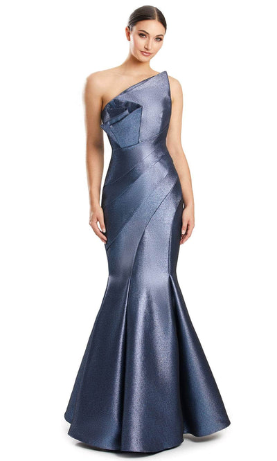 Alexander by Daymor 1879F23 - Asymmetrical Mermaid Evening Dress Special Occasion Dress