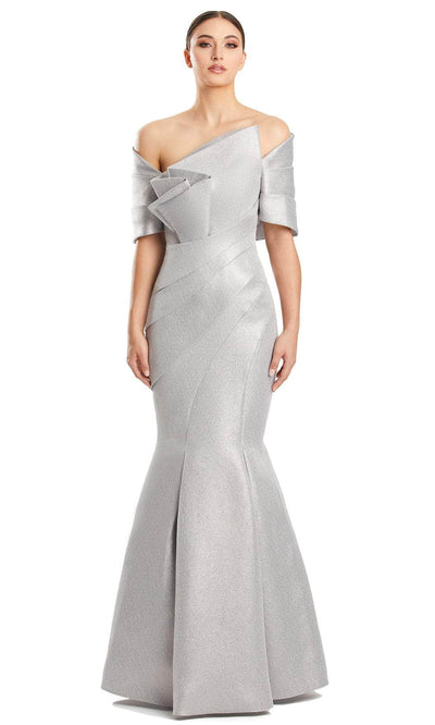 Alexander by Daymor 1879F23 - Asymmetrical Mermaid Evening Dress Special Occasion Dress