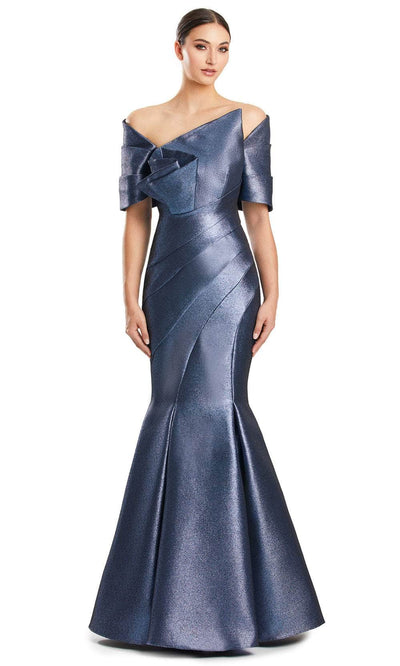 Alexander by Daymor 1879F23 - Asymmetrical Mermaid Evening Dress Special Occasion Dress