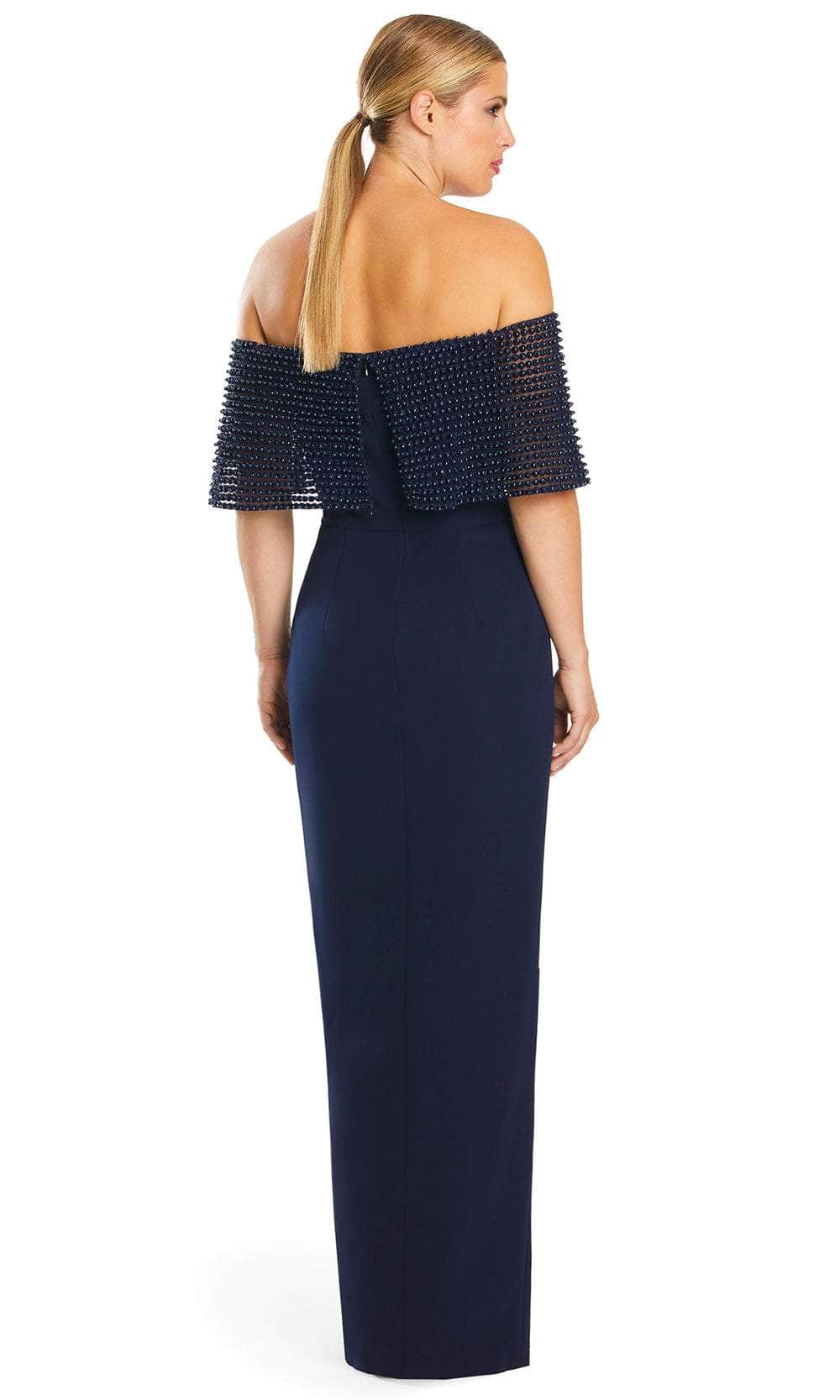 Alexander by Daymor 1883F23 - Beaded Off Shoulder Evening Gown Special Occasion Dress