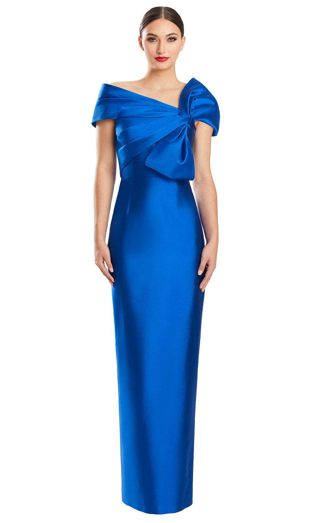 Alexander by Daymor 1885F23 - Off-Shoulder Bow Accented Evening Dress Special Occasion Dress