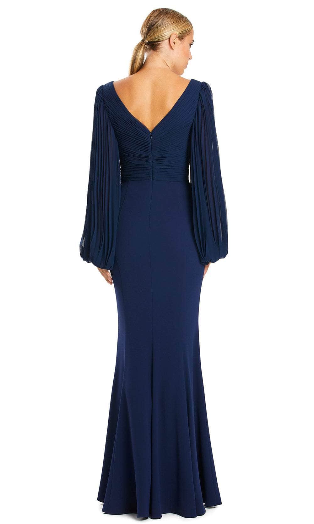 Alexander by Daymor 1886F23 - Pleated V-Neck Evening Gown Special Occasion Dress