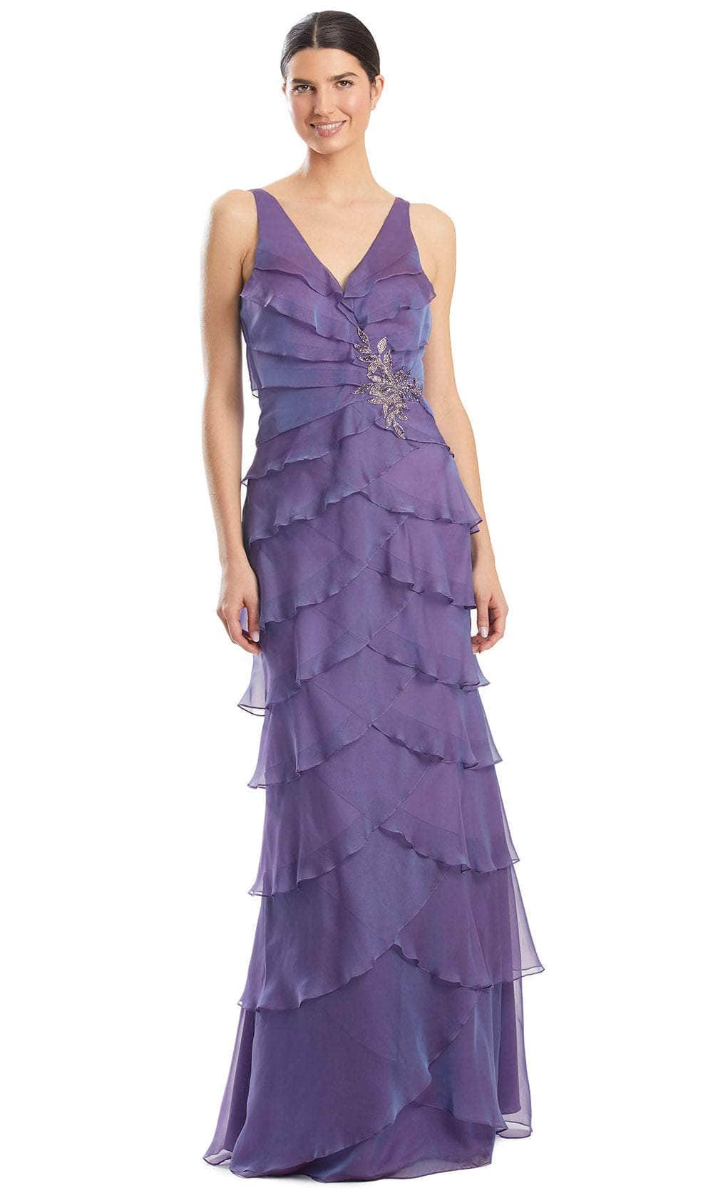 Alexander by Daymor 1958S24 - Tiered Sleeveless Prom Gown Prom Dresses