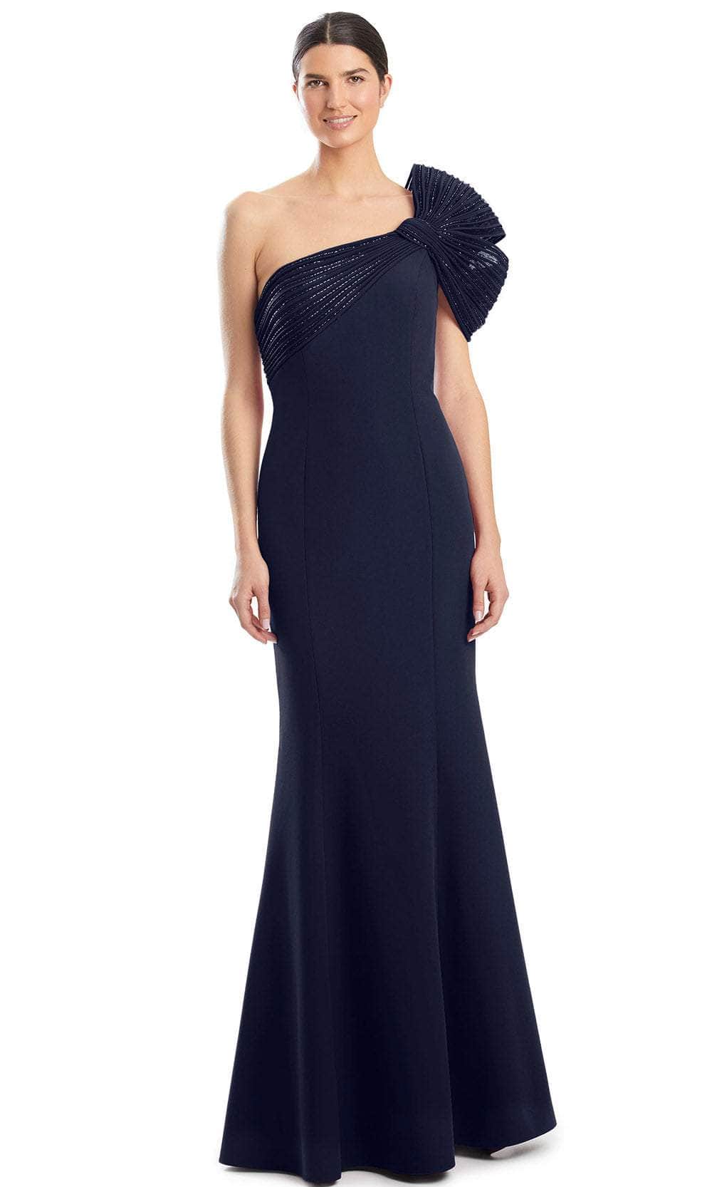 Alexander by Daymor 1964S24 - Embellished Puff Sleeve Evening Dress Evening Dresses
