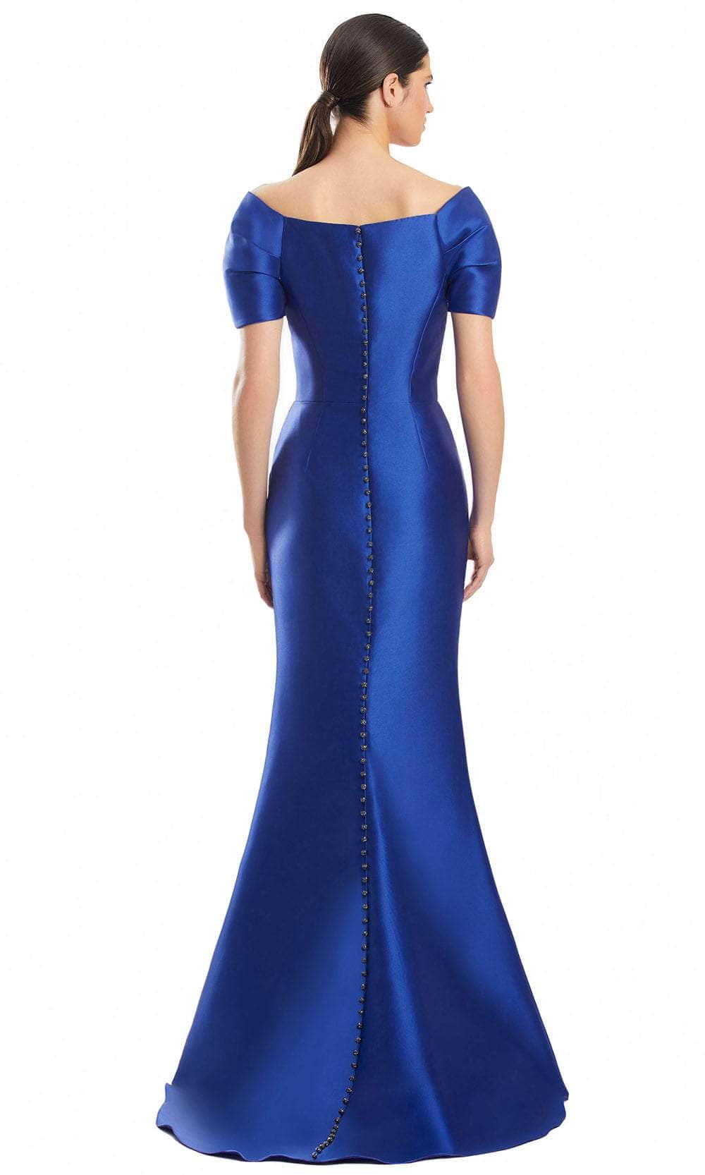 Alexander by Daymor 1967S24 - Beaded Button Mermaid Evening Dress Evening Dresses