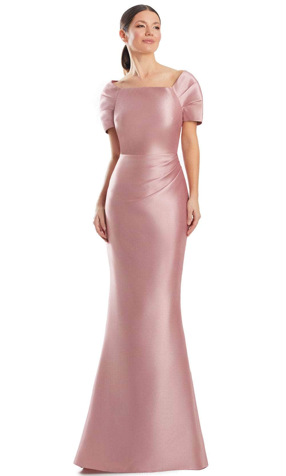 Alexander by Daymor 1967S24 - Beaded Button Mermaid Evening Dress Evening Dresses 4 / Primrose