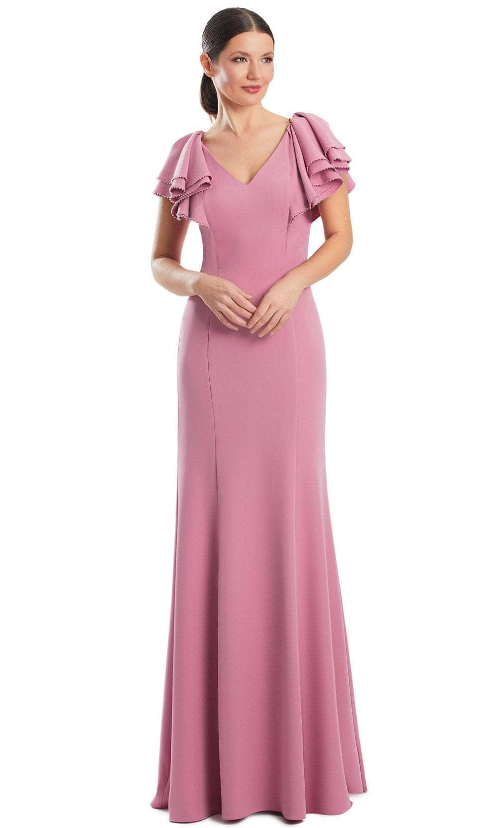 Alexander by Daymor 1968S24 - Flutter Sleeve Sheath Evening Dress Evening Dresses