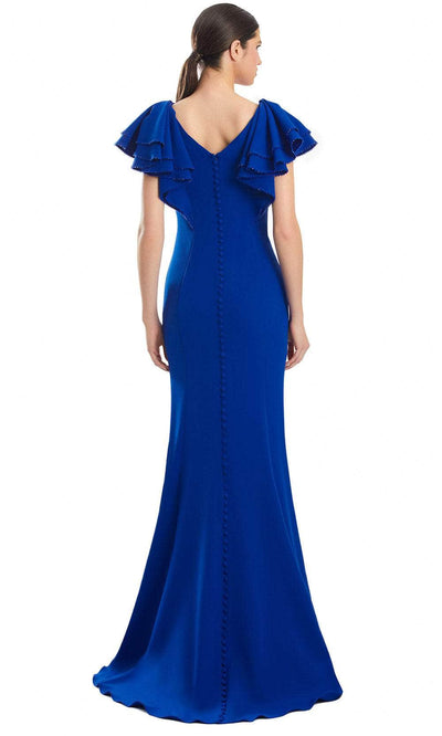 Alexander by Daymor 1968S24 - Flutter Sleeve Sheath Evening Dress Evening Dresses