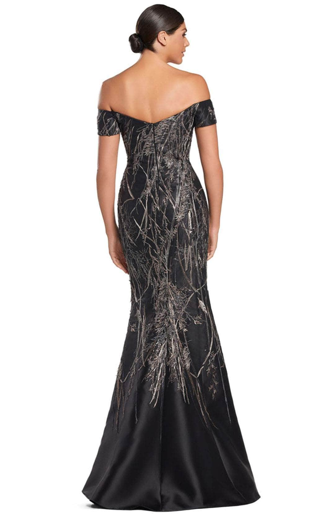 Alexander by Daymor 2050F24 - Off-Shoulder Embroidered Evening Gown Prom Dresses