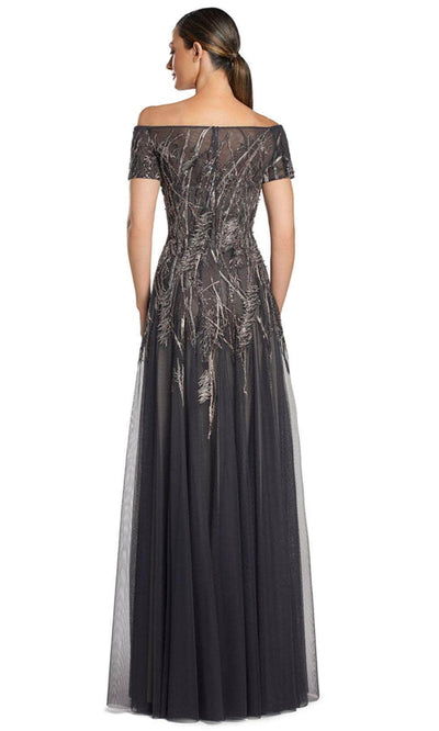Alexander by Daymor 2051F24 - Embellished Off-Shoulder Evening Gown Mother of the Bride Dresses