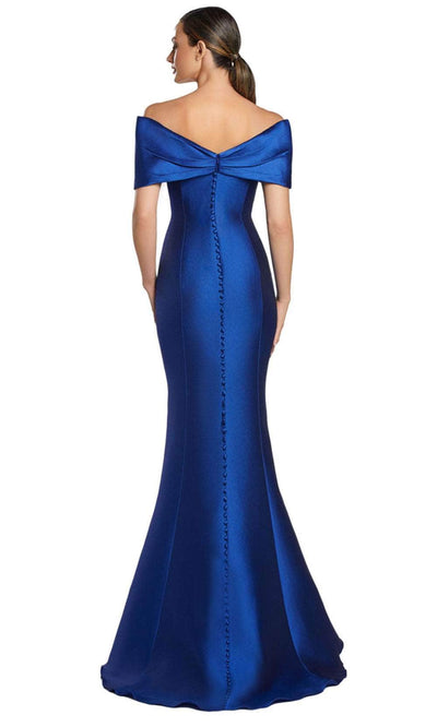 Alexander by Daymor 2053F24 - V-Neck Seam Sculpted Evening Gown Prom Dresses