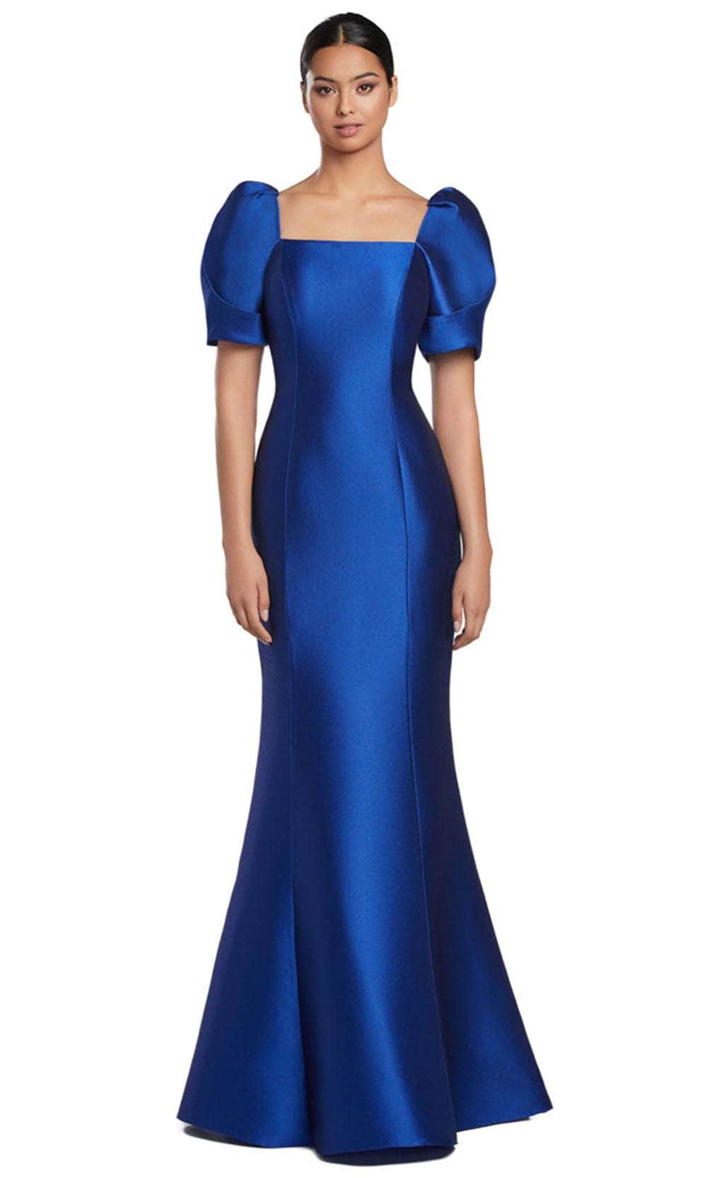 Alexander by Daymor 2069F24 - Square Neck Mermaid Evening Gown Mother of the Bride Dresses 4 / Royal