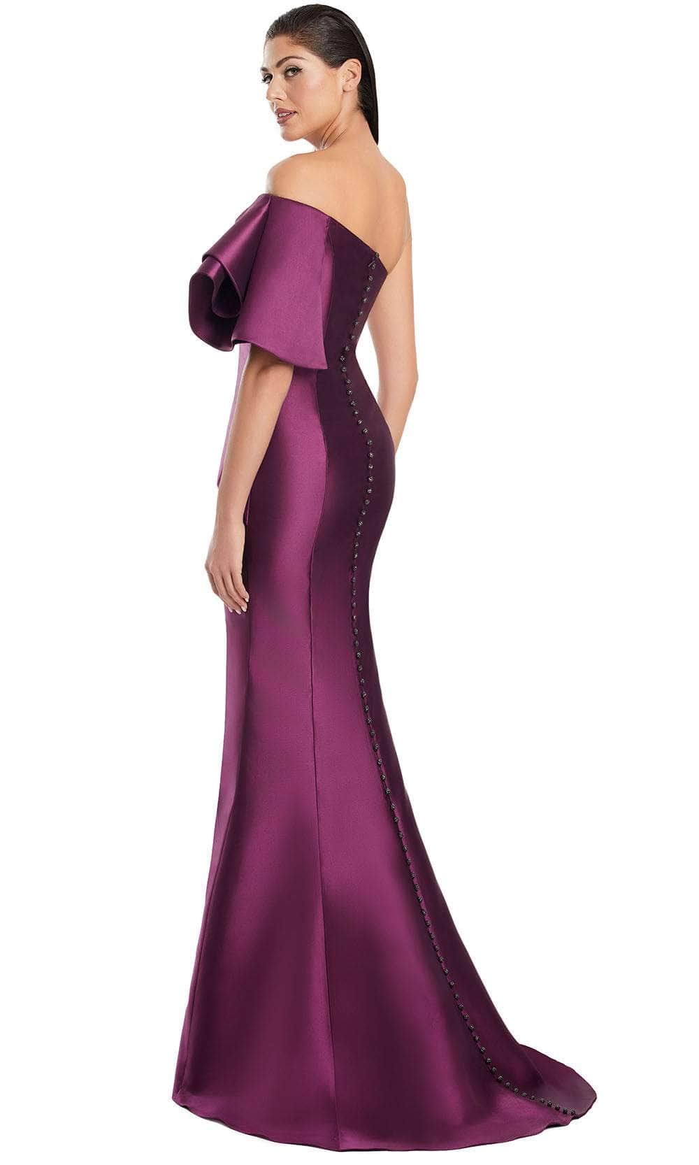 Alexander by Daymor 3051S25 - One Shoulder Mermaid Gown with Slit Prom Dresses