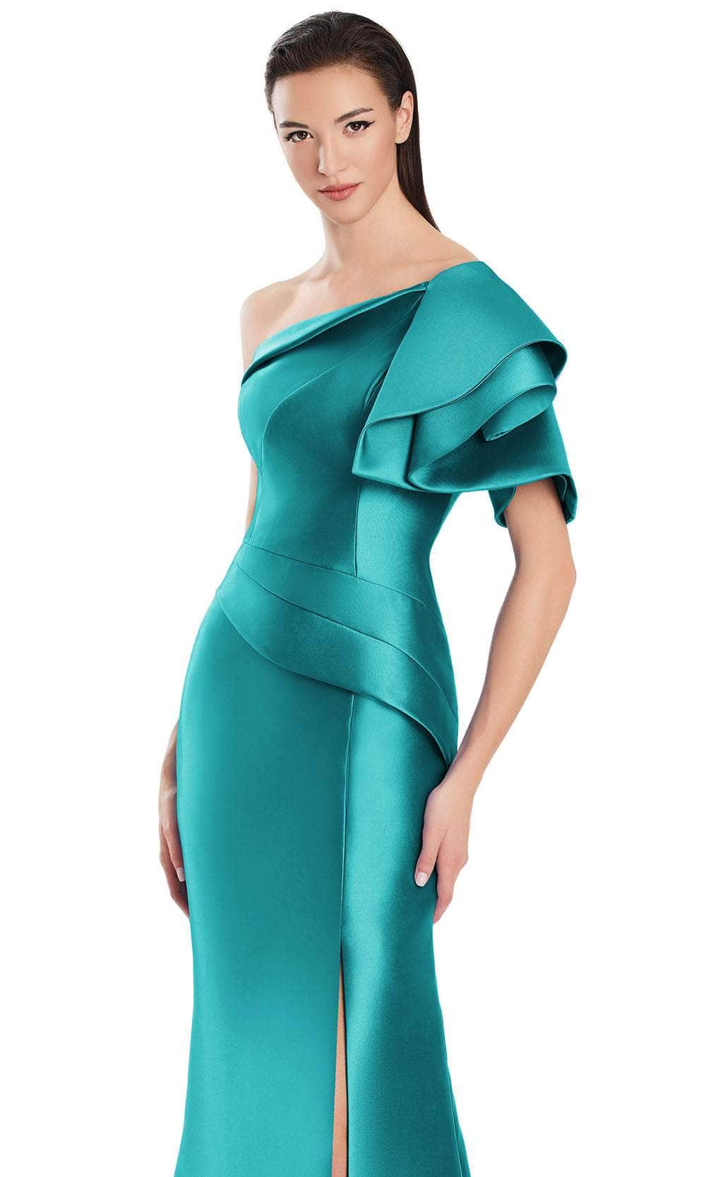 Alexander by Daymor 3051S25 - One Shoulder Mermaid Gown with Slit Prom Dresses