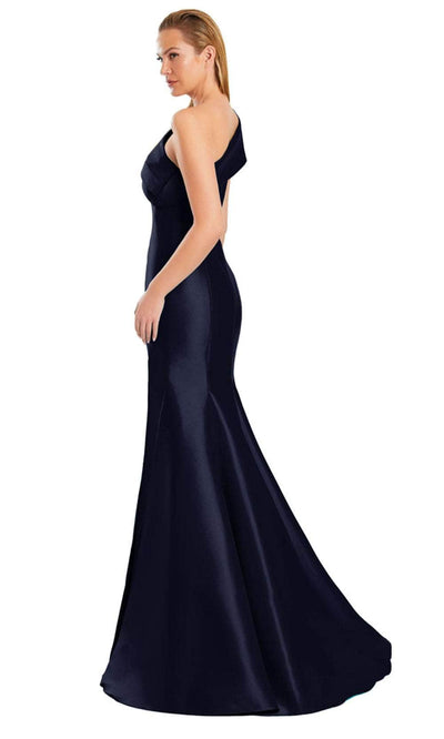 Alexander by Daymor 3068S25 - Asymmetrical Off-Shoulder Evening Dress Evening Dresses