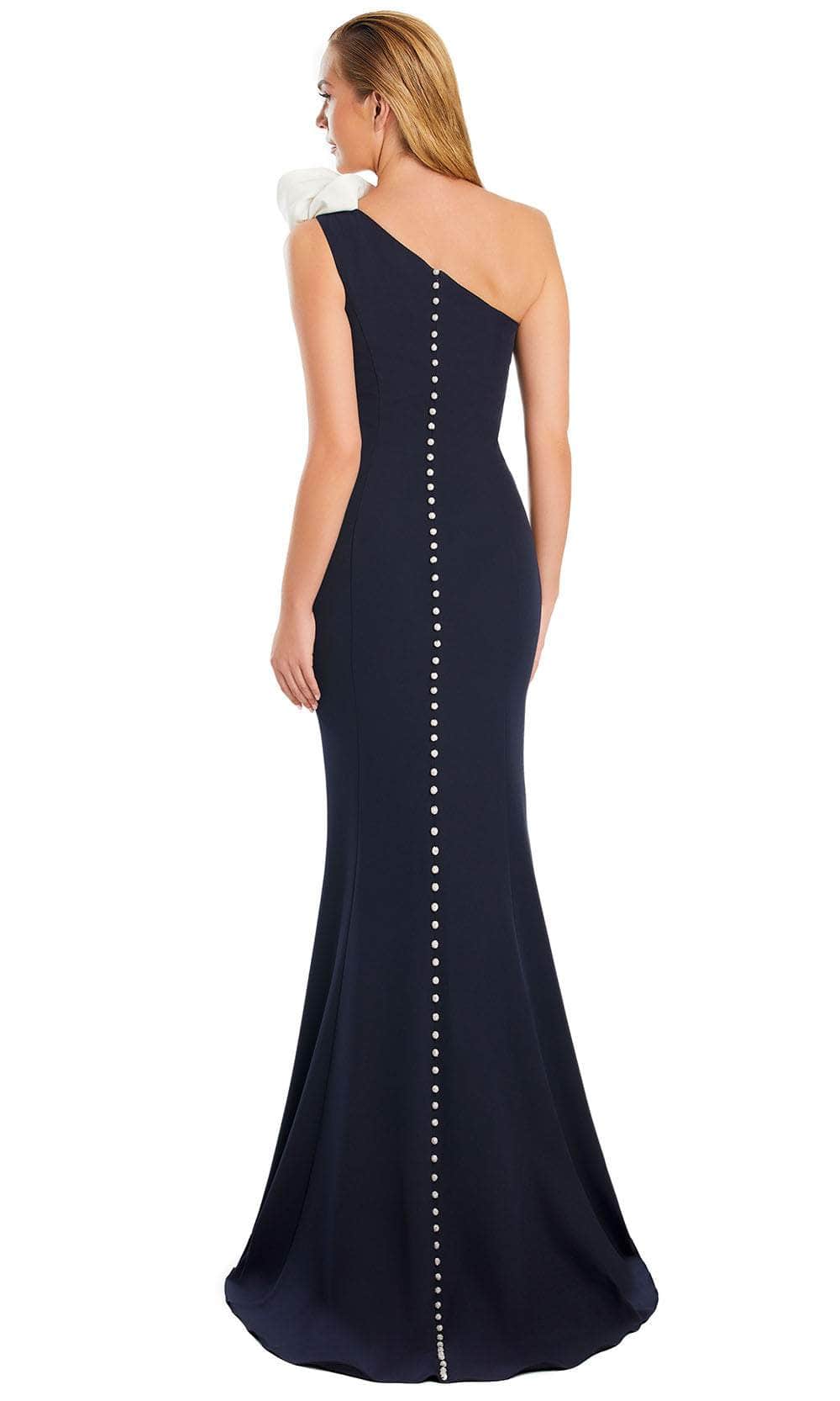 Alexander by Daymor 3076S25 - Mermaid Skirt Asymmetric Gown Mother of the Bride Dresses