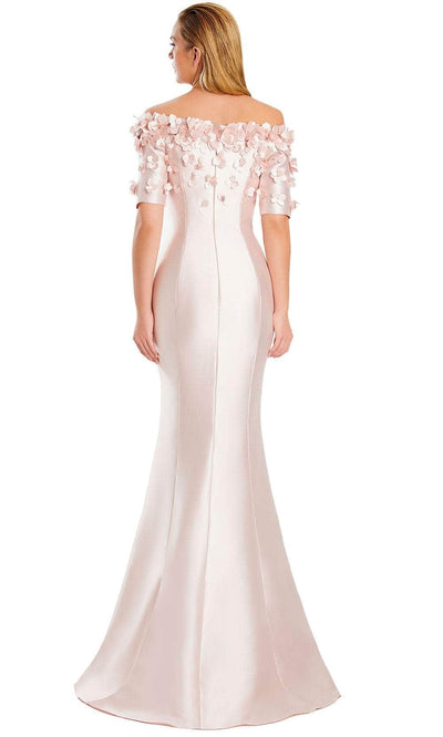 Alexander by Daymor 3084S25 - Floral Applique Off Shoulder Gown Mother of the Bride Dresses