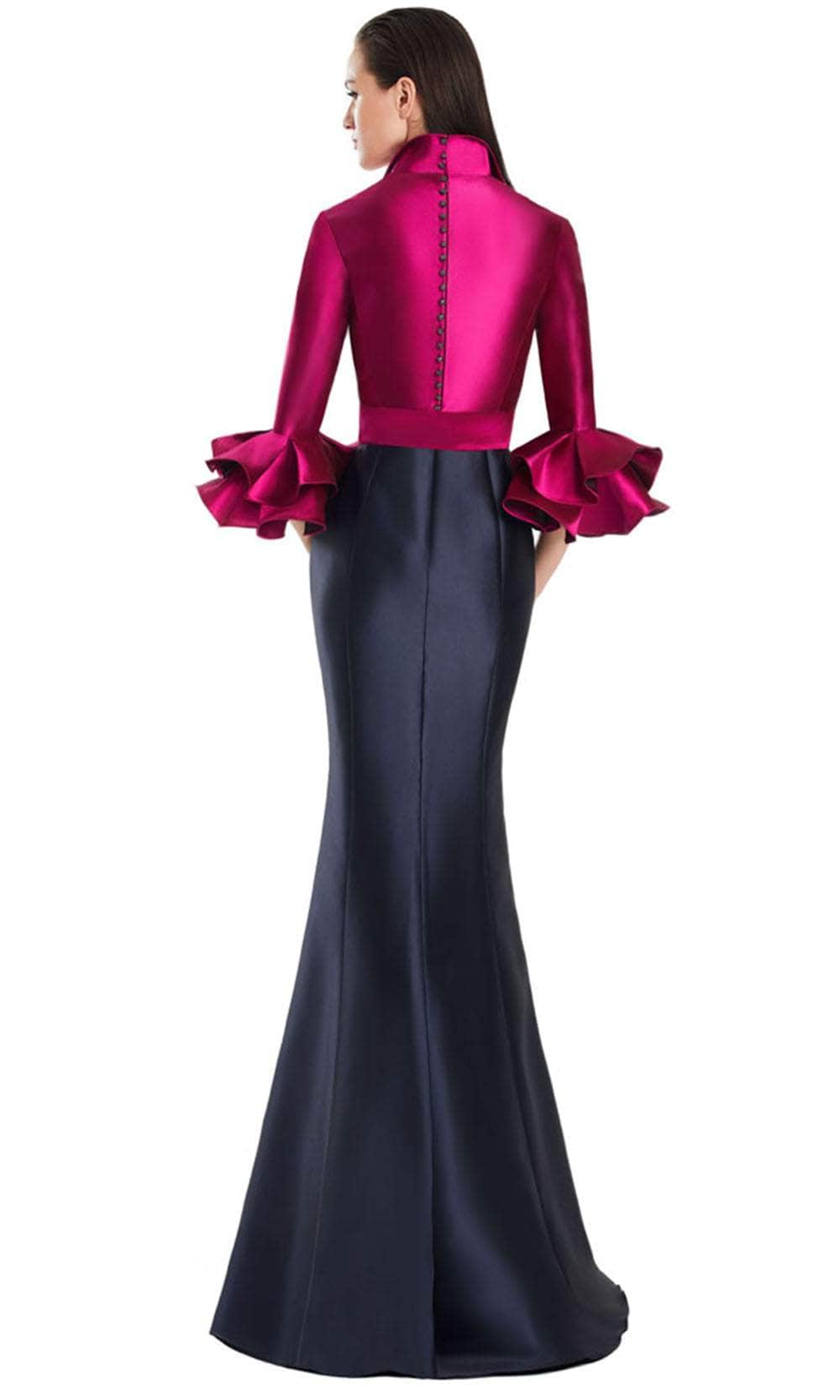 Alexander by Daymor 3087S25 - V-Neck Mermaid Gown Mother of the Bride Dresses