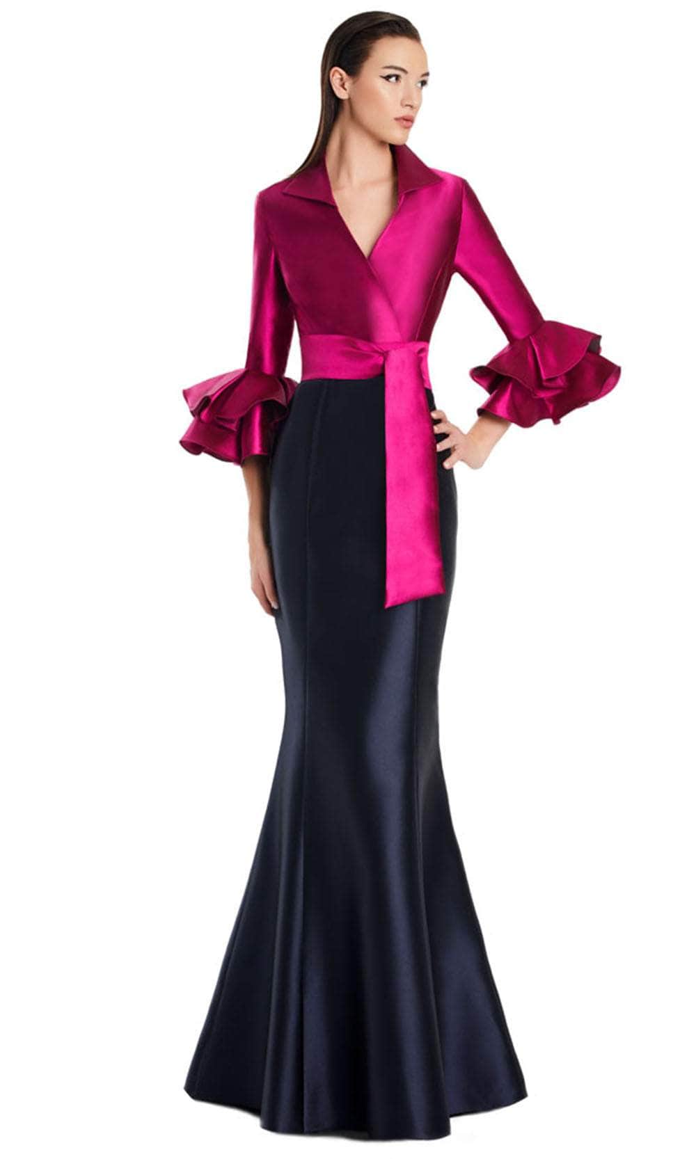 Alexander by Daymor 3087S25 - V-Neck Mermaid Gown Mother of the Bride Dresses