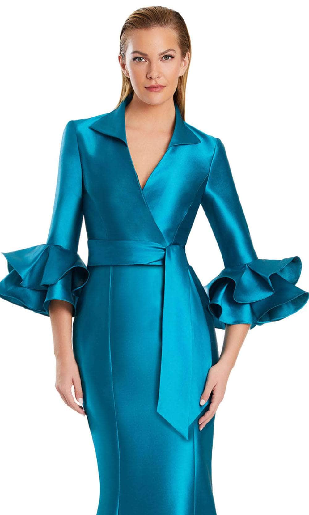 Alexander by Daymor 3087S25 - V-Neck Mermaid Gown Mother of the Bride Dresses