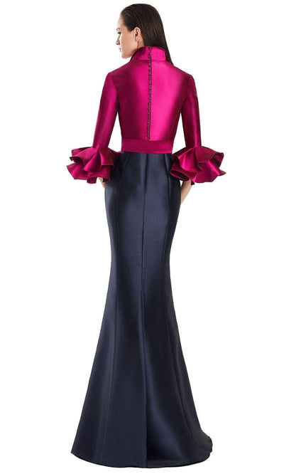 Alexander by Daymor 3087S25 - Quarter-Length Sleeve Mermaid Dress Mother of the Bride Dresses