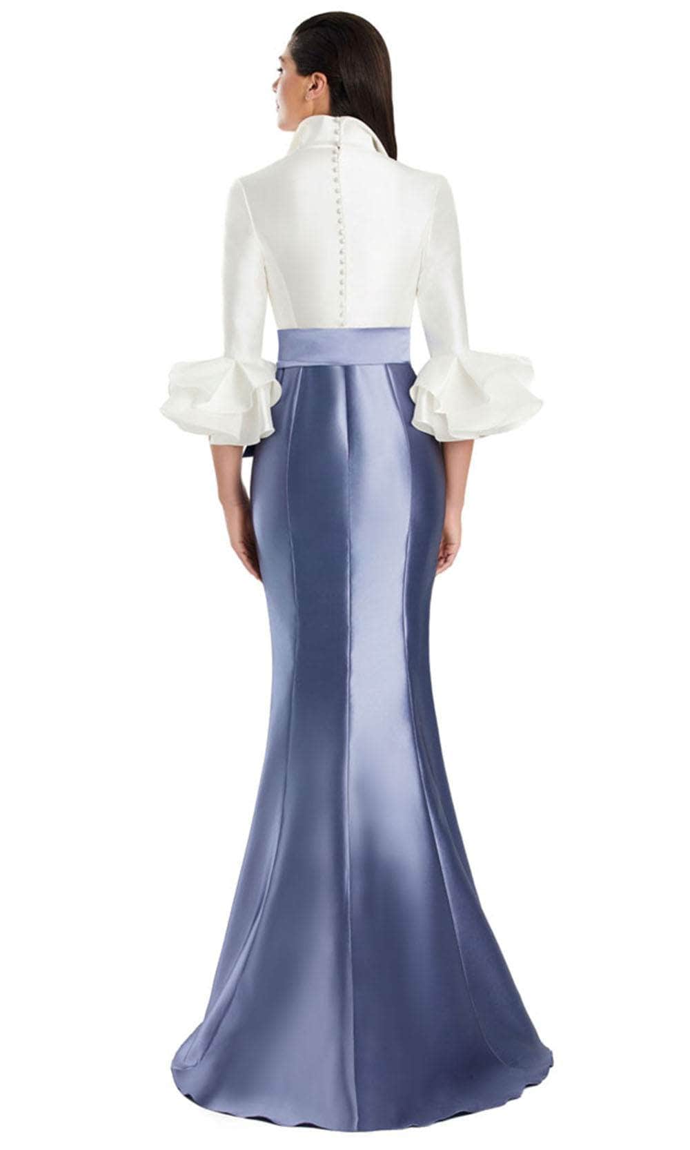 Alexander by Daymor 3087S25 - Wrap Bodice V-Neck Mermaid Gown Mother of the Bride Dresses