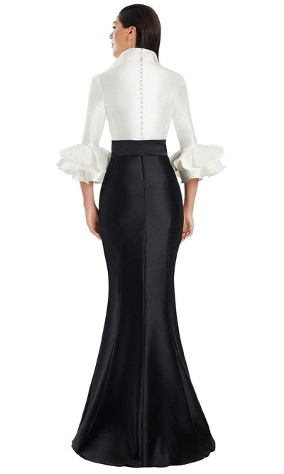 Alexander by Daymor 3087S25 - Wrap Bodice V-Neck Mermaid Gown Mother of the Bride Dresses