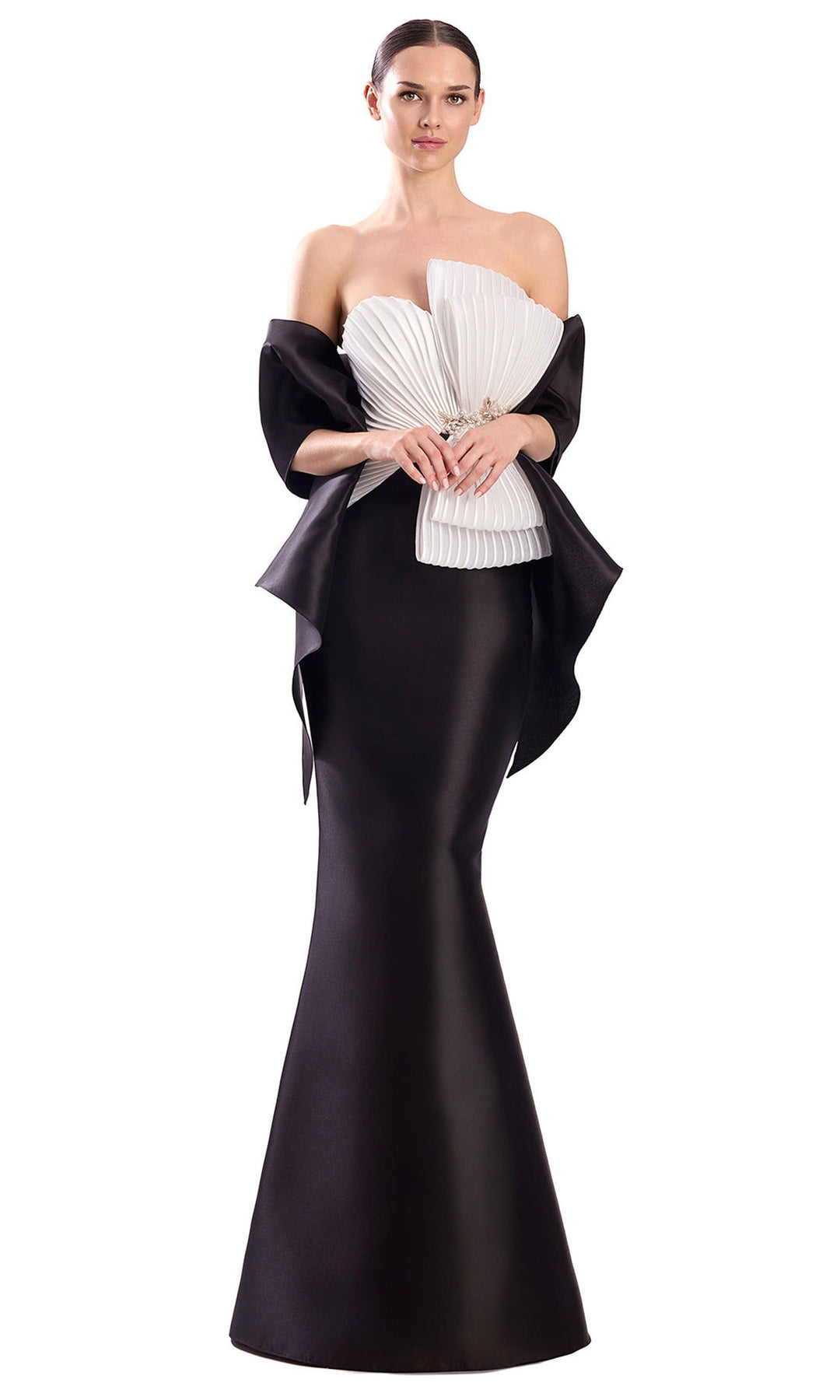 Alexander by Daymor 3351F26 - Draped Prom Gown