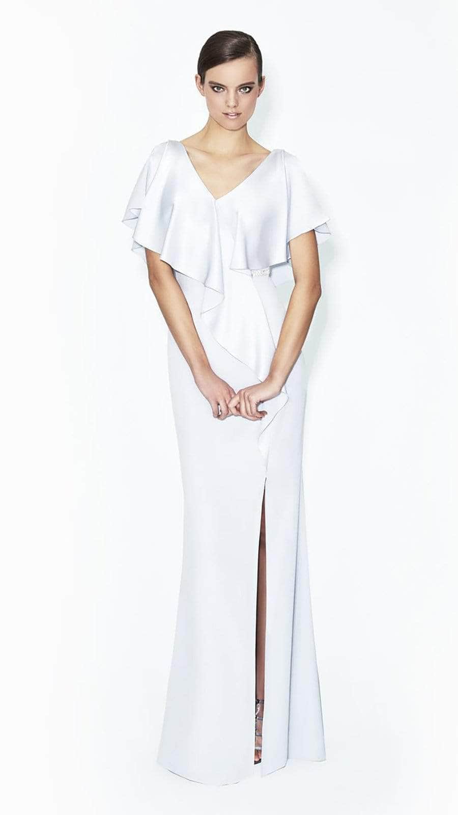 Alexander by Daymor - 559 V-Neck Sheath Gown Mother of the Bride Dresses
