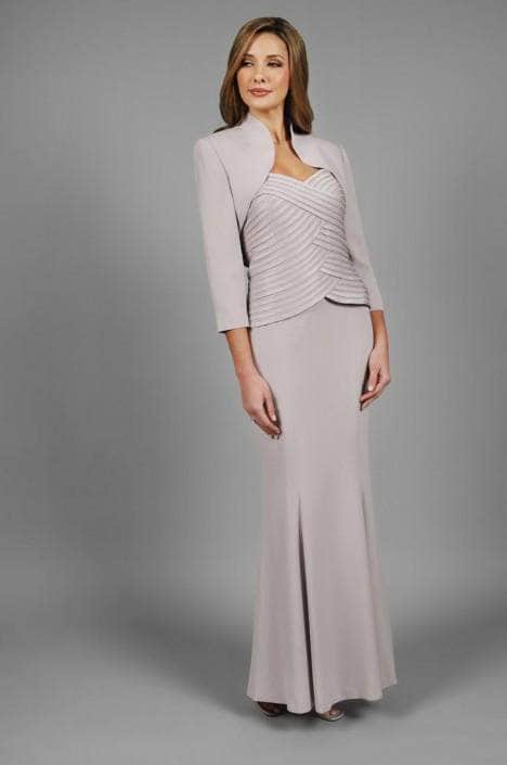 Alexander by Daymor 707003 - Sweetheart Three Piece Formal Dress Mother of the Bride Dresses 2 / New Champagne