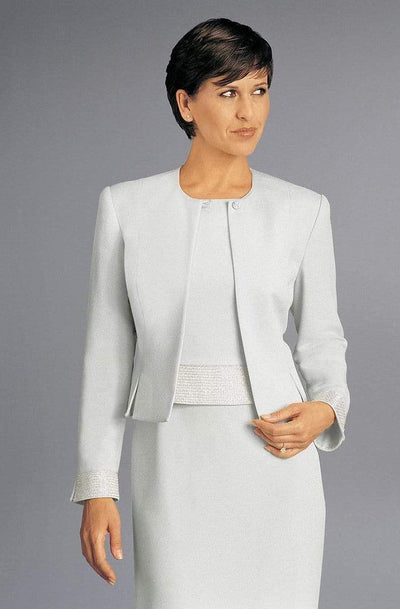 Alexander by Daymor - Jewel Dress with Ornate Cuffed Jacket 702109 Mother of the Bride Dresses