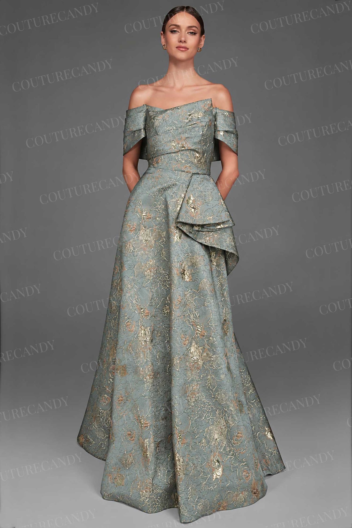 Alyce Paris 27893 Off Shoulder  Dress